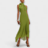 Elodija - Eleganta asimetriska maxi kleita