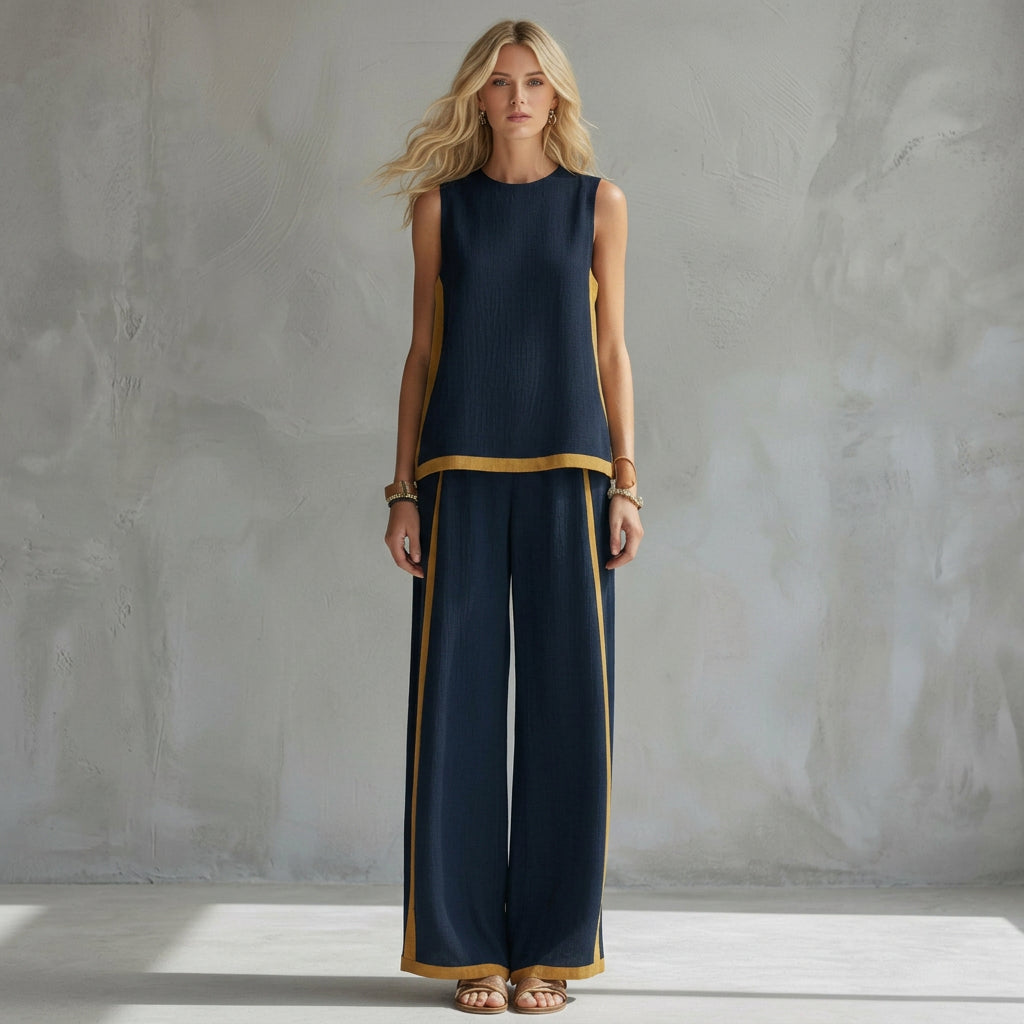 Katerina – elegantiškas lininis komplektas