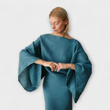 Dana - Kimono kleita, izgatavota no lina un kokvilnas