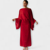 Dana - Kimono kleita, izgatavota no lina un kokvilnas