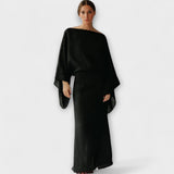 Dana - Kimono kleita, izgatavota no lina un kokvilnas