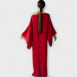 Dana - Kimono kleita, izgatavota no lina un kokvilnas